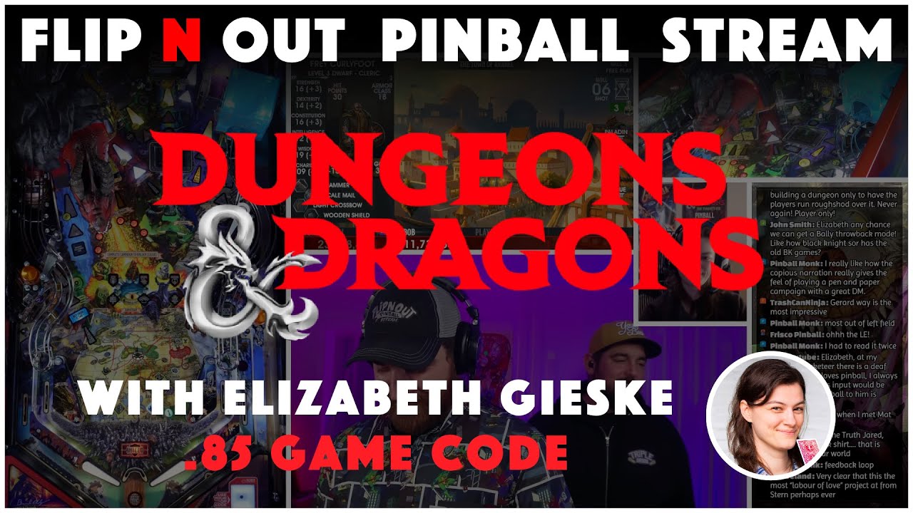 🔴LIVE - Stern Pinball's Dungeons & Dragons: The Tyrant's Eye Limited Edition with Elizabeth Gieske!