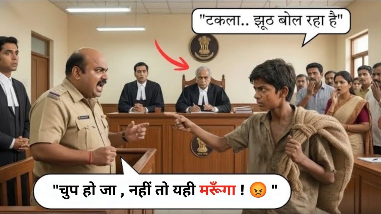 जिसे सब कचरा बिनने वाला समझते थे वही निकला जज का बेटा!😱#HindiStory​ #EmotionalStory​#InspiringStory​