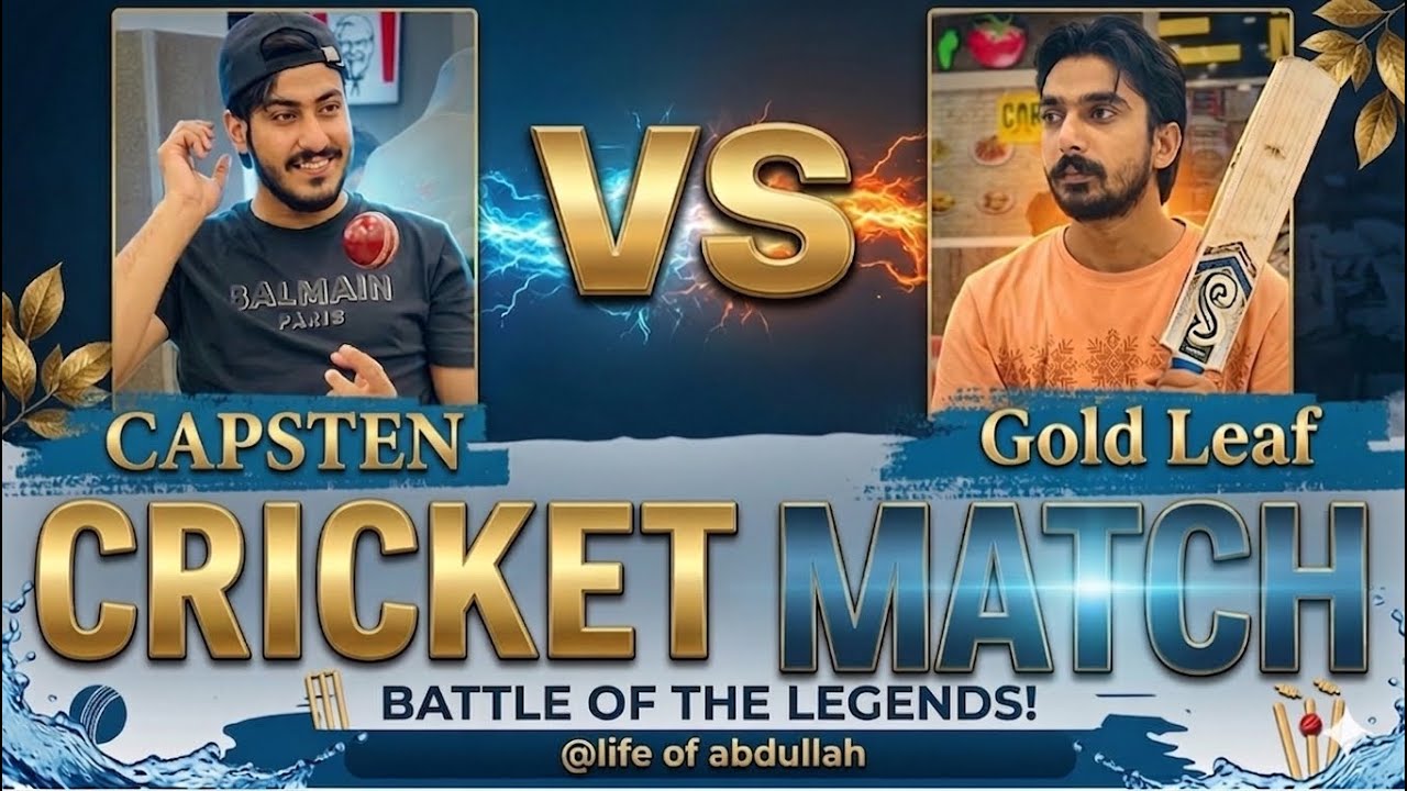 Abdullah Cricket match ho jay capstan vs gold leaf 😂  Scene after iftari