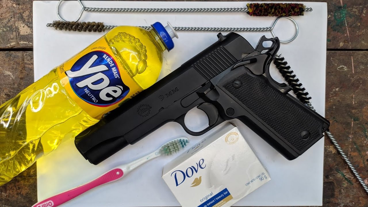 #5 - Desmontagem de primeiro escalão e cuidados periódicos Pistola 9mm GC MD1 IMBEL - Reparo