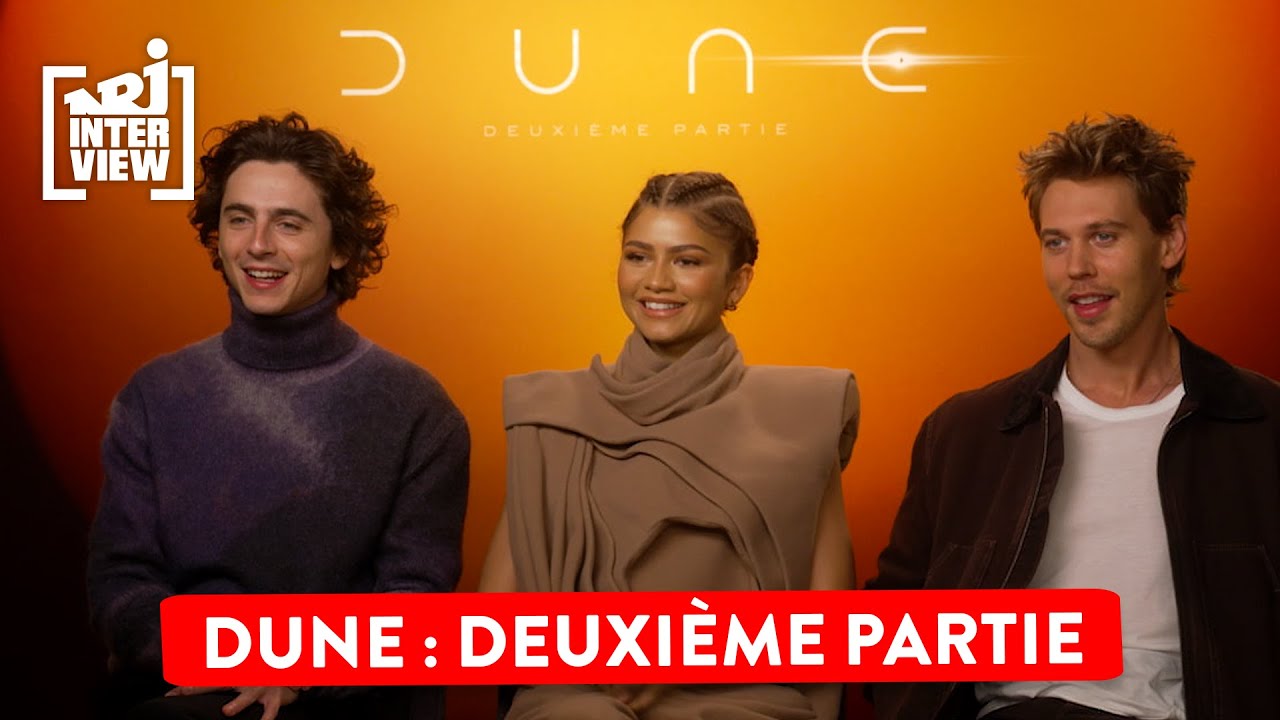 DUNE 2 : Timothée Chalamet, Zendaya & Austin Butler nous racontent les coulisses du tournage ! #NRJ