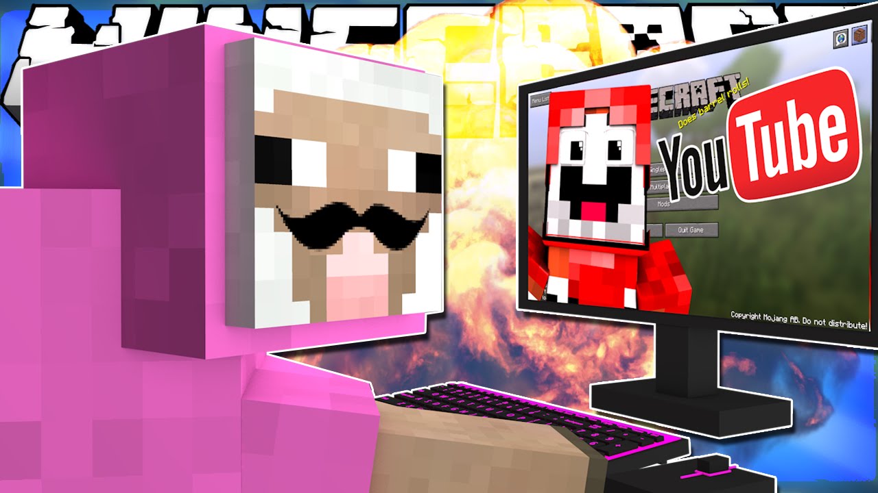PINK SHEEP TAKES OVER MY CHANNEL!! | Minecraft