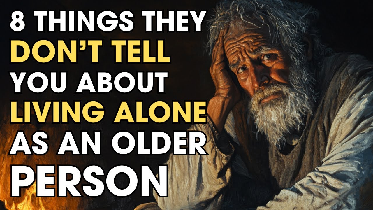 8 Things They DON'T TELL YOU About Living Alone as an Older Person