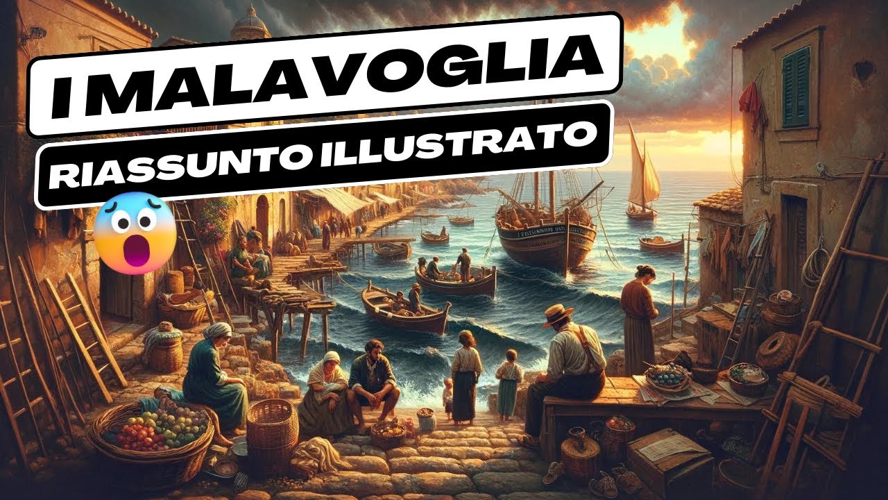 I Malavoglia di Giovanni Verga - Audio Riassunto Illustrato