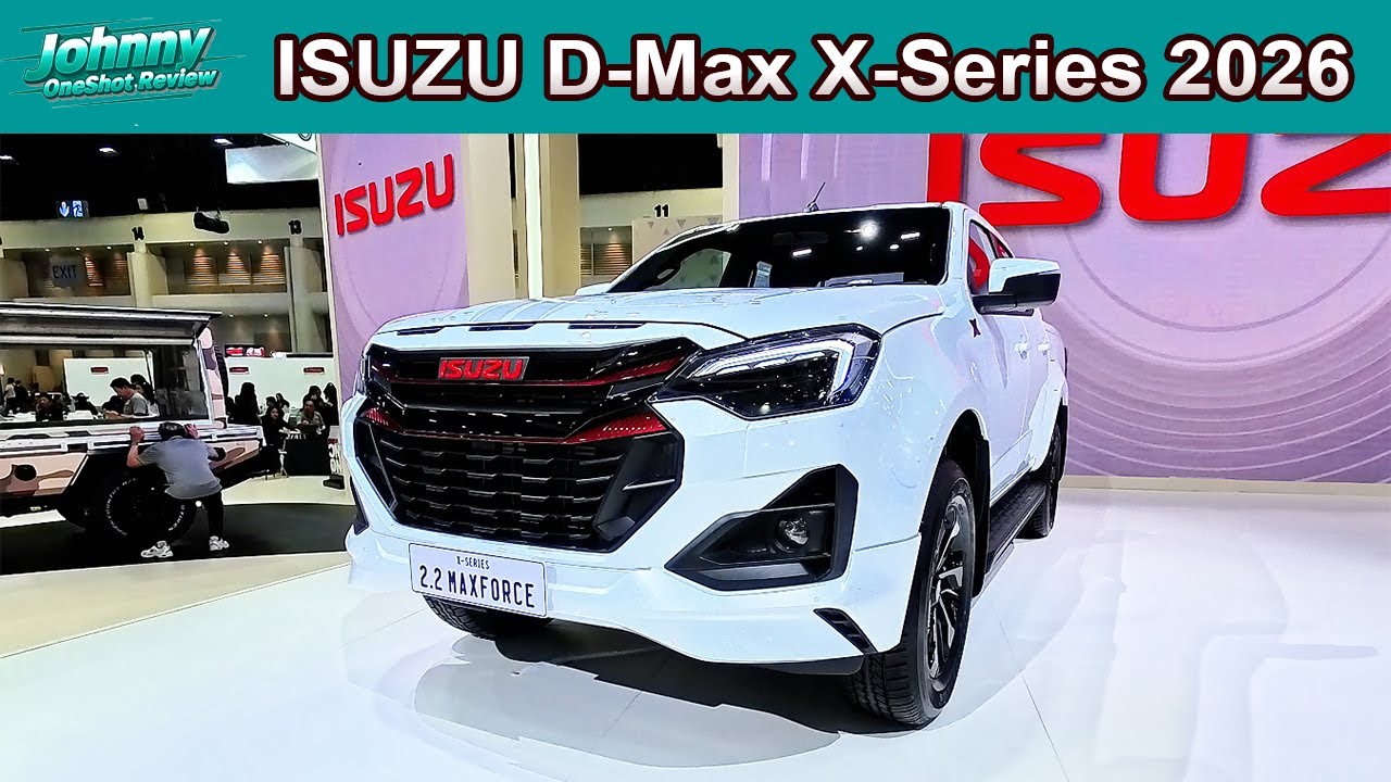 Крупный план ISUZU D-Max X-Series 2026 — уступающий Hilux All New по всем параметрам