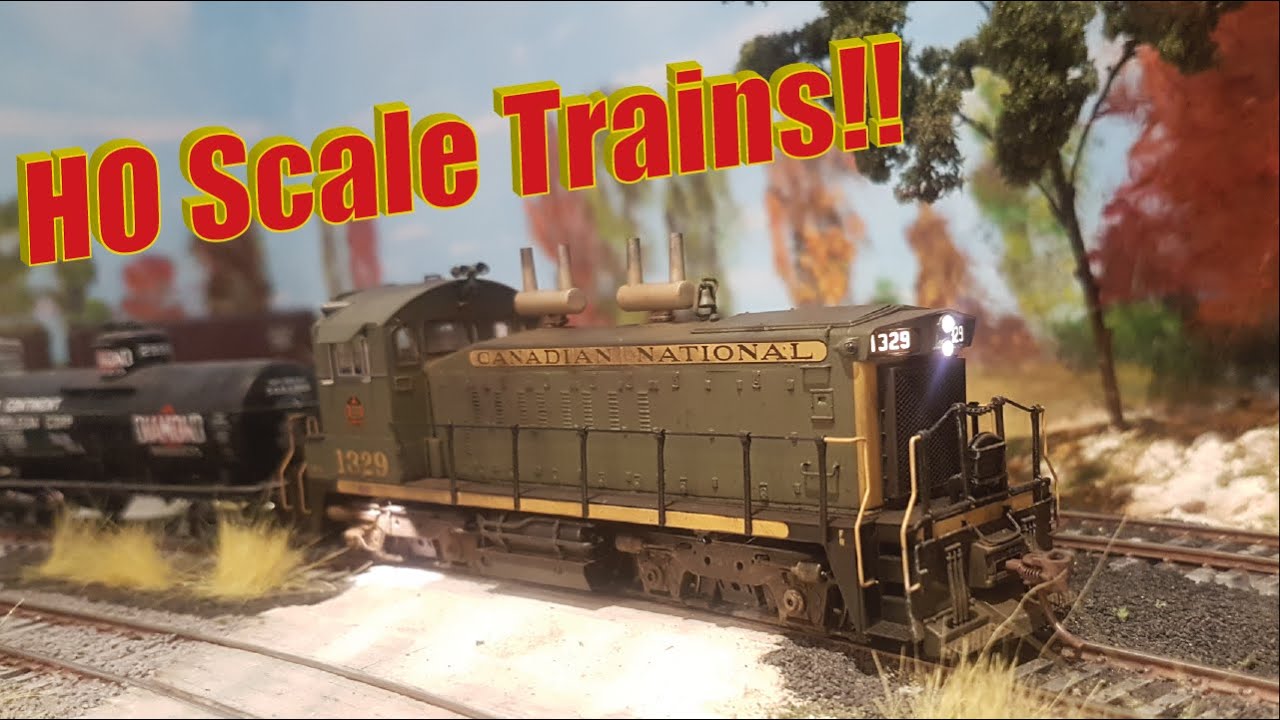 HO Scale Trains Running!