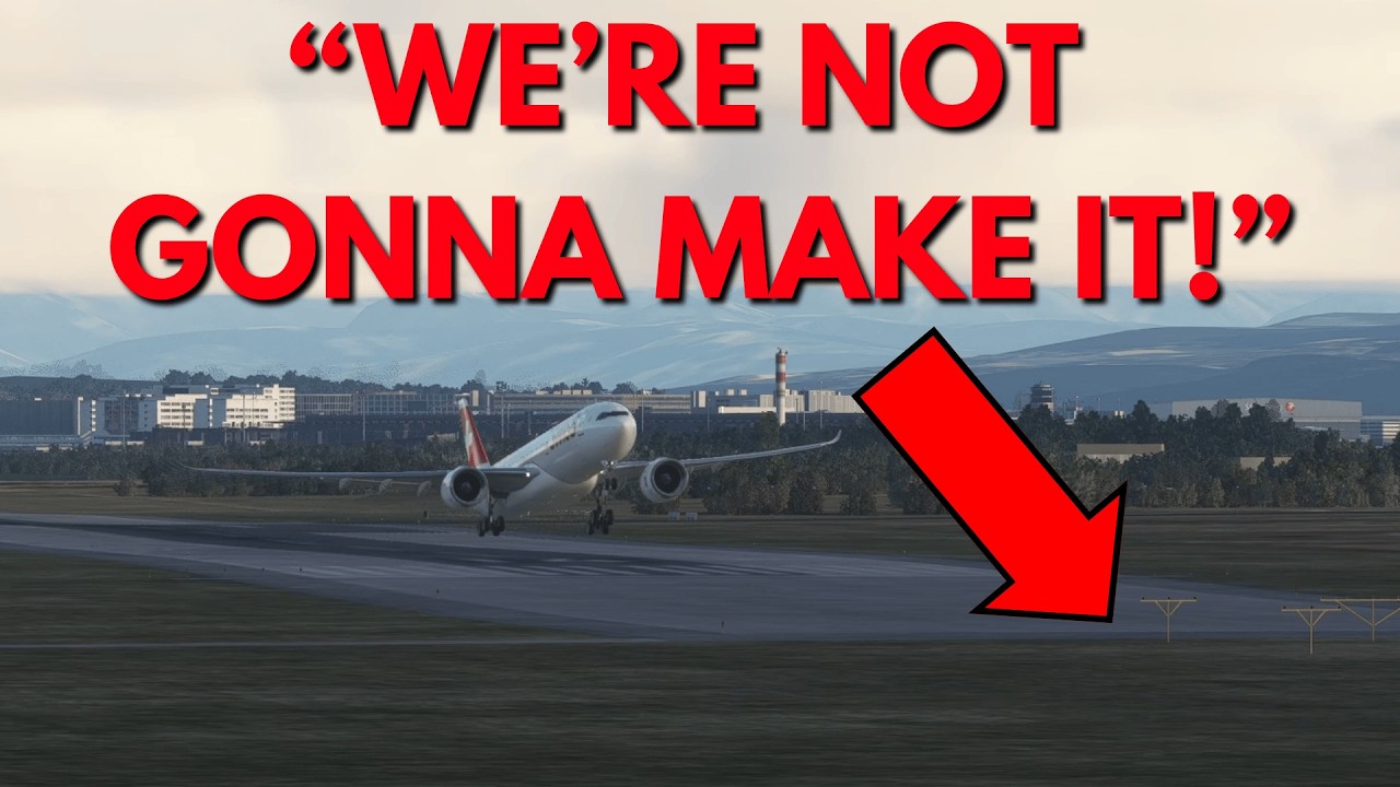 Я чуть не РАЗБИЛСЯ в VATSIM...(Cross the Land)