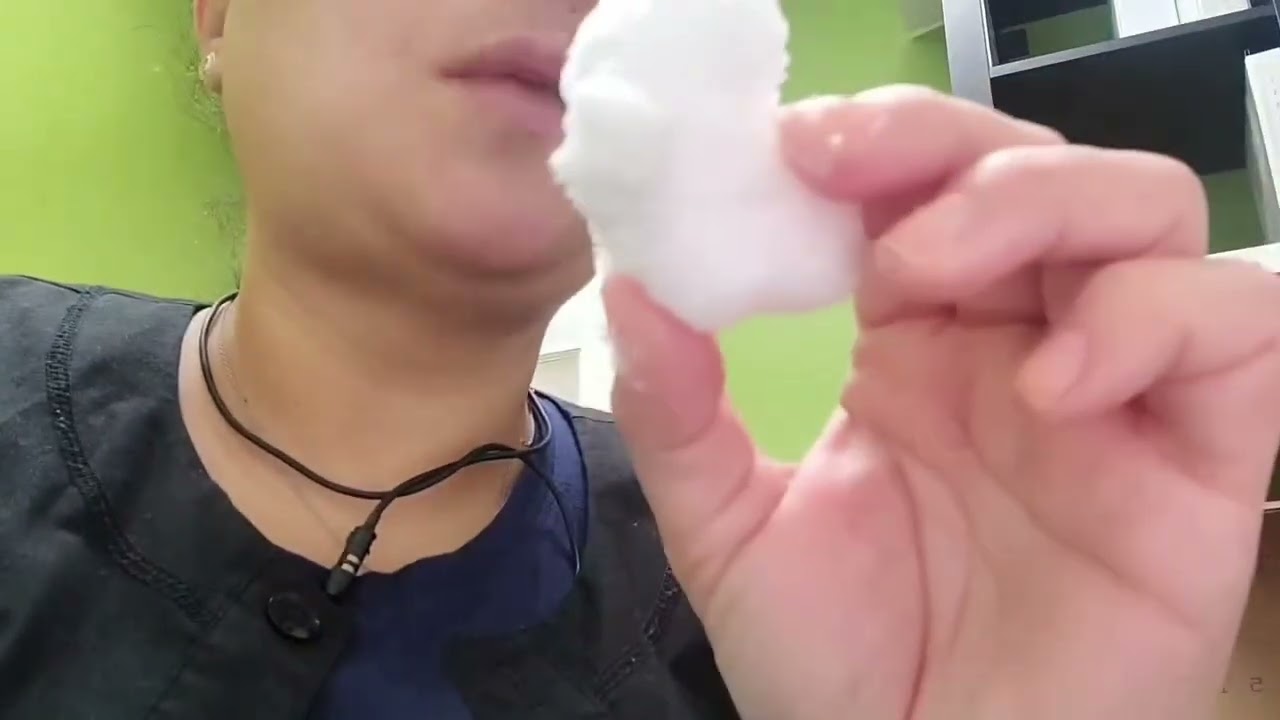 Icyln ASMR- freezerfrost eating 14