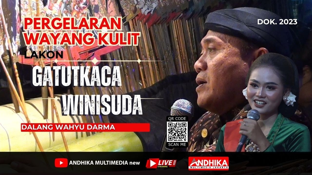 🔴WAYANG KULIT LAKON GATUTKACA WINISUDA || k=KI WAHYU DARMA || DOK.2023