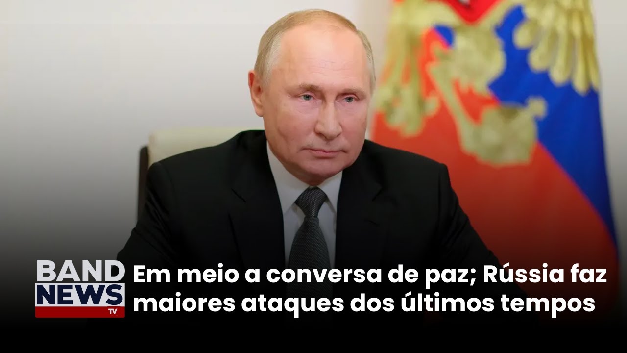 Rússia lança o maior ataque à Ucrânia em semanas | BandNews TV