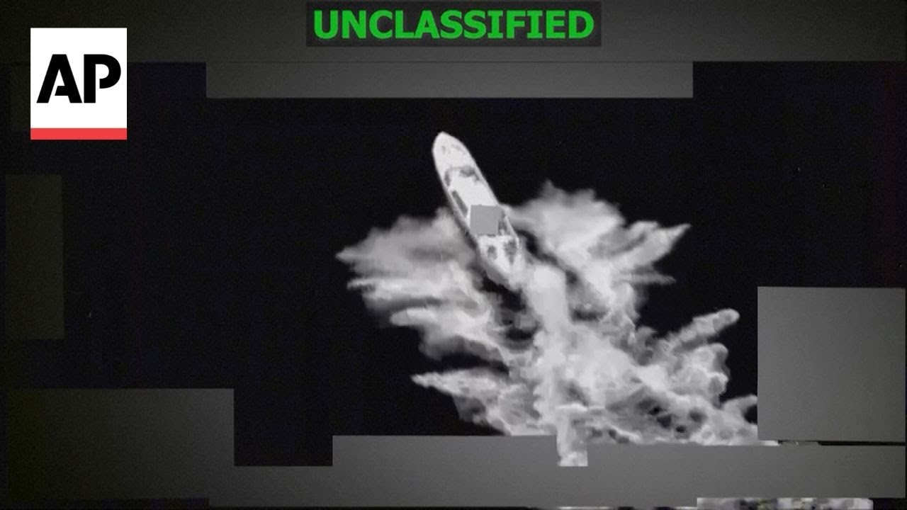 US military strikes five alleged drug boats, killing 8 and possibly leaving survivors