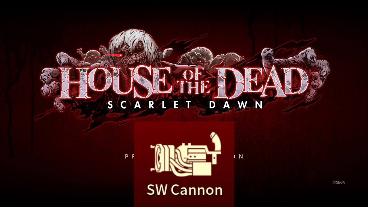 The House Of The Dead Scarlet Dawn Infinite SW Cannon, Very Hard, Bonus Room, No Continue Ending