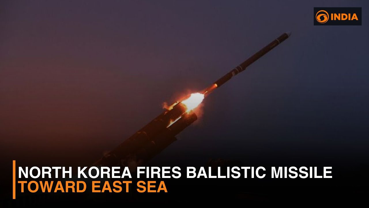 North Korea Fires Ballistic Missile Toward East Sea