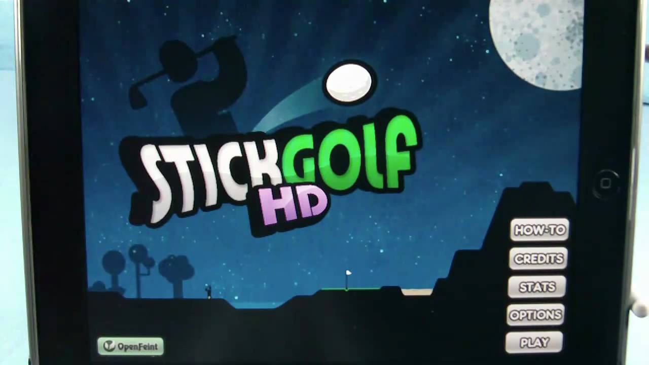 Stick Golf HD App Review  "Castro's App of the Week" (HD)