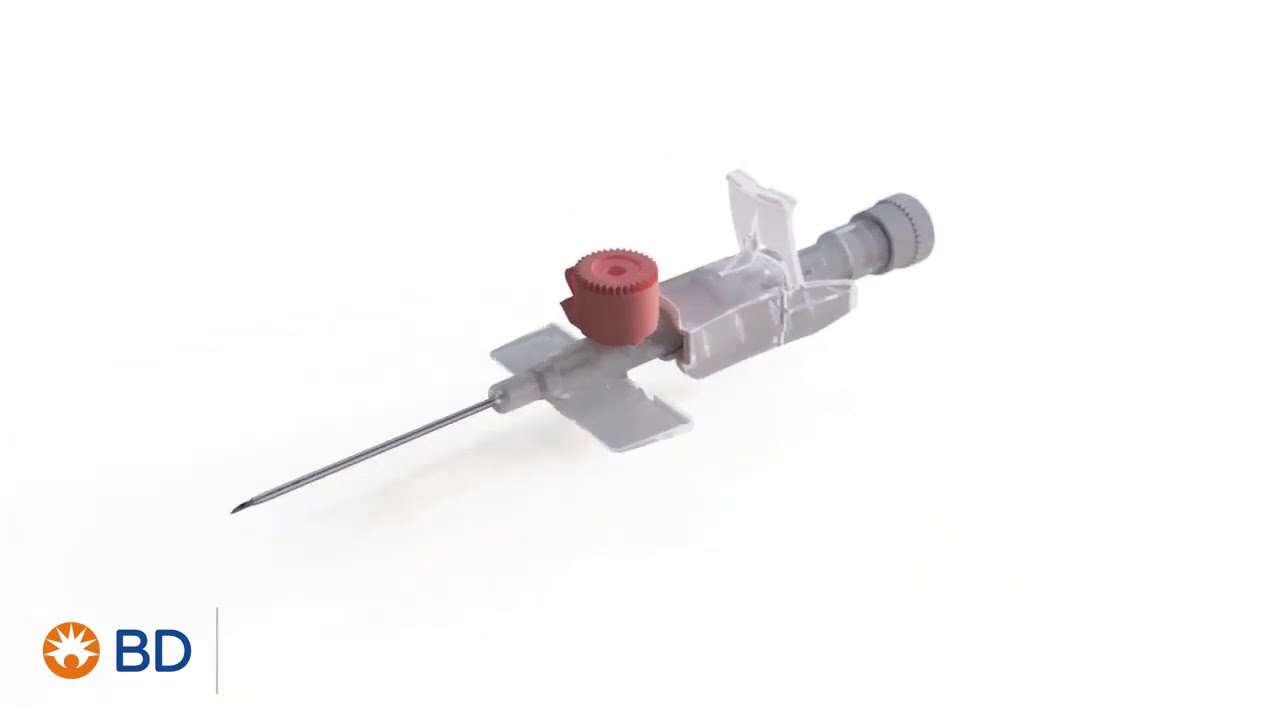 BD Venflon Pro Safety Shielded IV Catheter Insertion Video