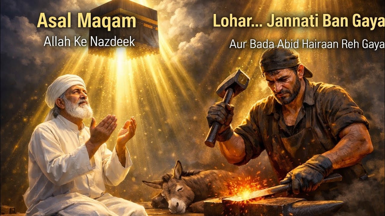 “Lohar… Jannati Ban Gaya”Aur Bada Aabid Hairaan Reh Ga ya/“Asal Maqam”Allah Ke Nazdeek