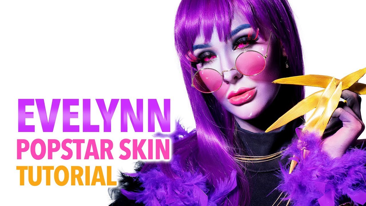 K/DA Evelynn Popstar Skin Cosplay Tutorial