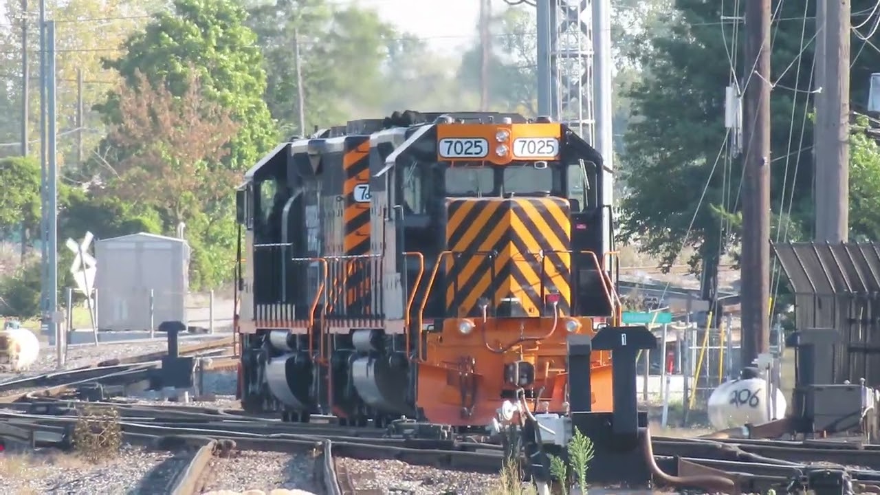 Wheeling & Lake Erie operation life saver locomotive on October 6, 2024