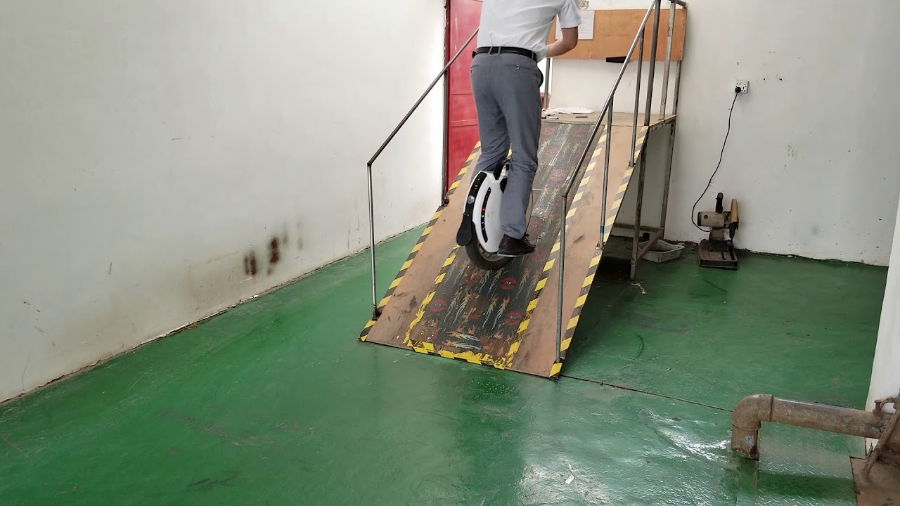King Song KS-18L - 30 degree ramp test