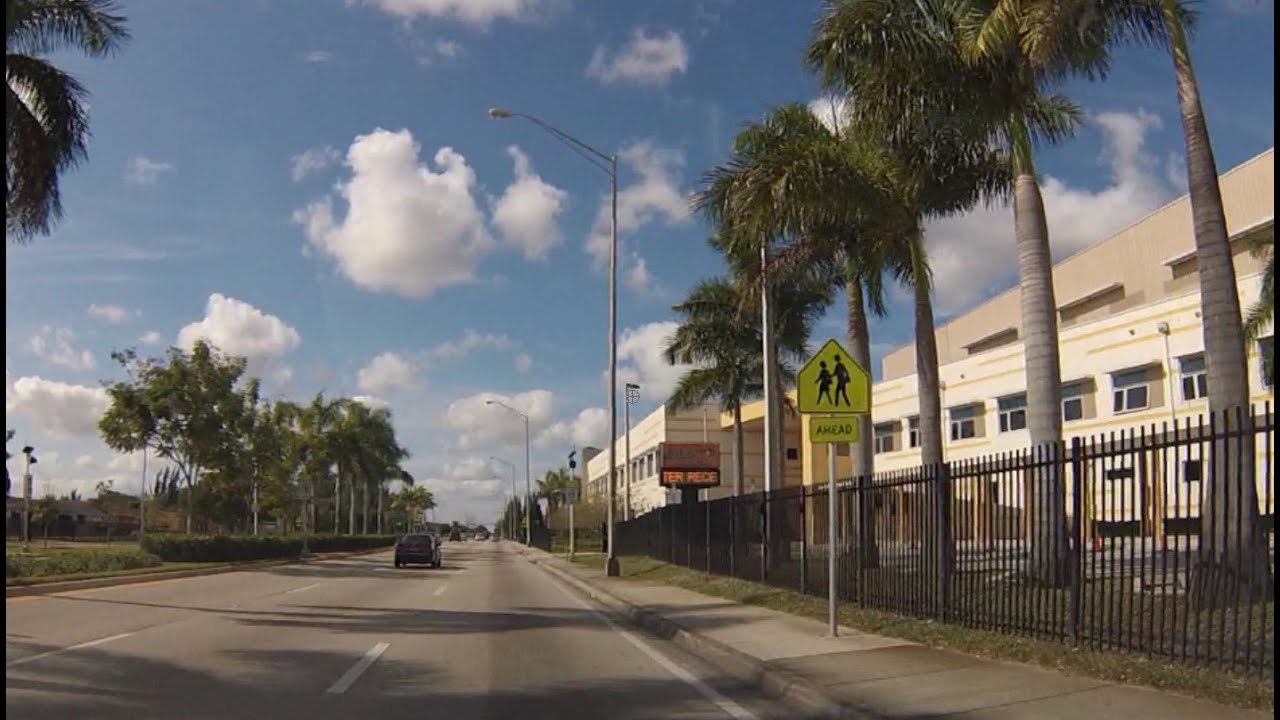 Miami Carol City Senior High School & Nearby 183rd St Apts