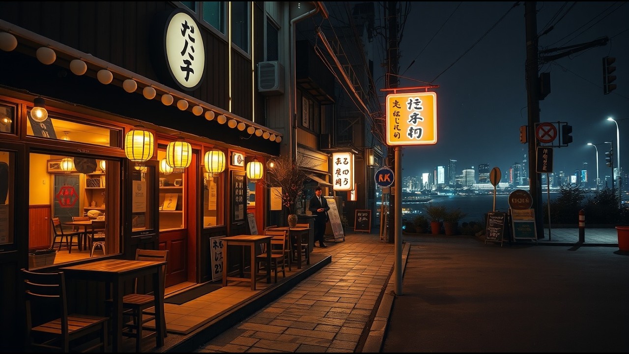 Cozy Rain Lofi Mix ☕ Night Cafe in the Rain | Soft Lofi Beats for Sleep & Deep Focus #1