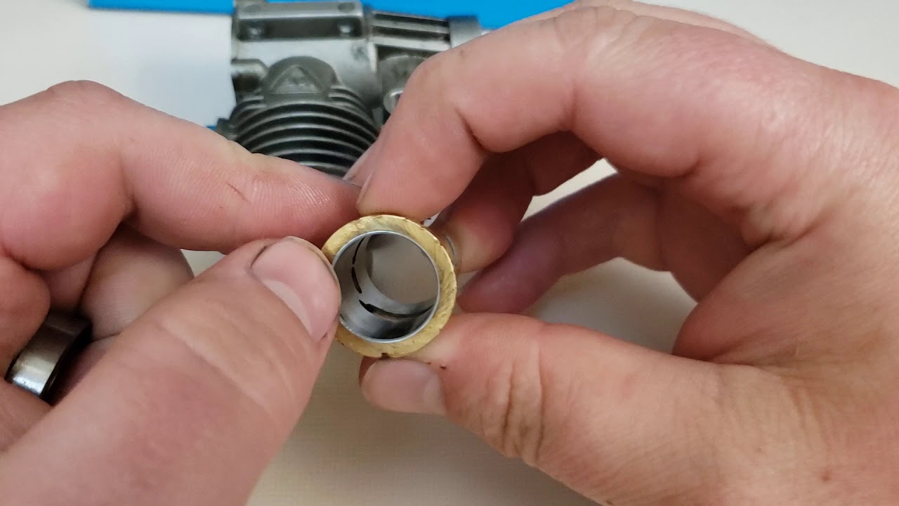 Blown up kyosho ke25 engine  And how to measure bearings