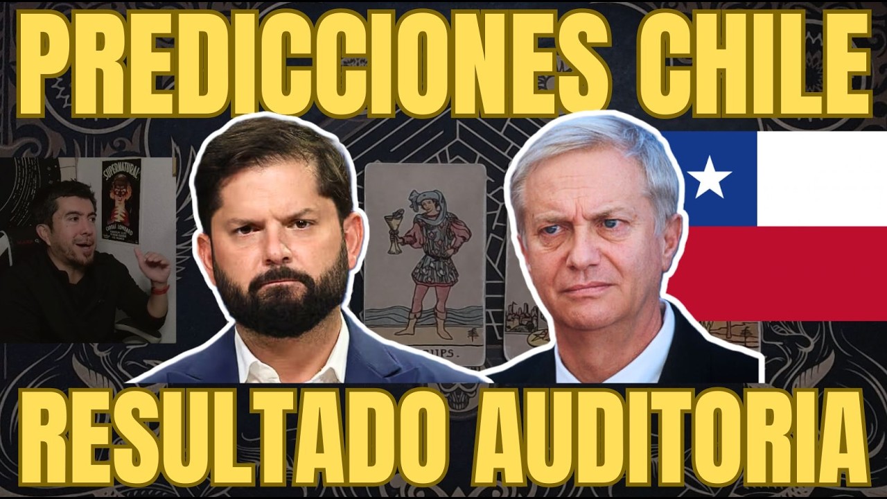 VIDENTE REVELA RESULTADO AUDITORIA DE KAST AL GOBIERNO DE BORIC🔮 PREDICCIONES CHILE 2026