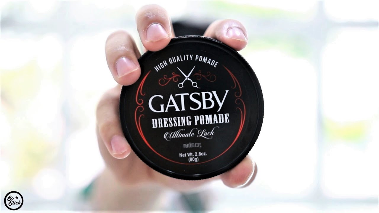 GATSBY Dressing Pomade Ultimate Lock | Review & Styling