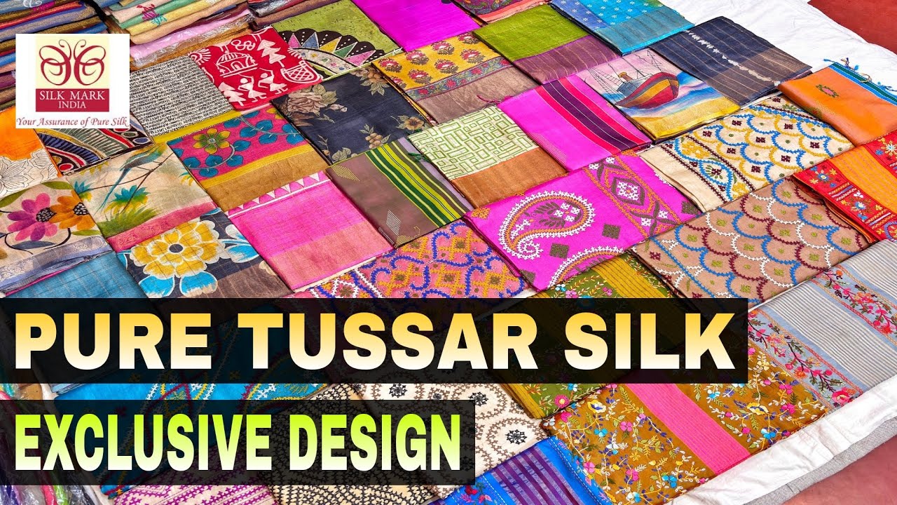 100% Pure Tussar Silk Bullion Work | Bishnupuri Kantan | Kantha Stich Saree Wholesaler