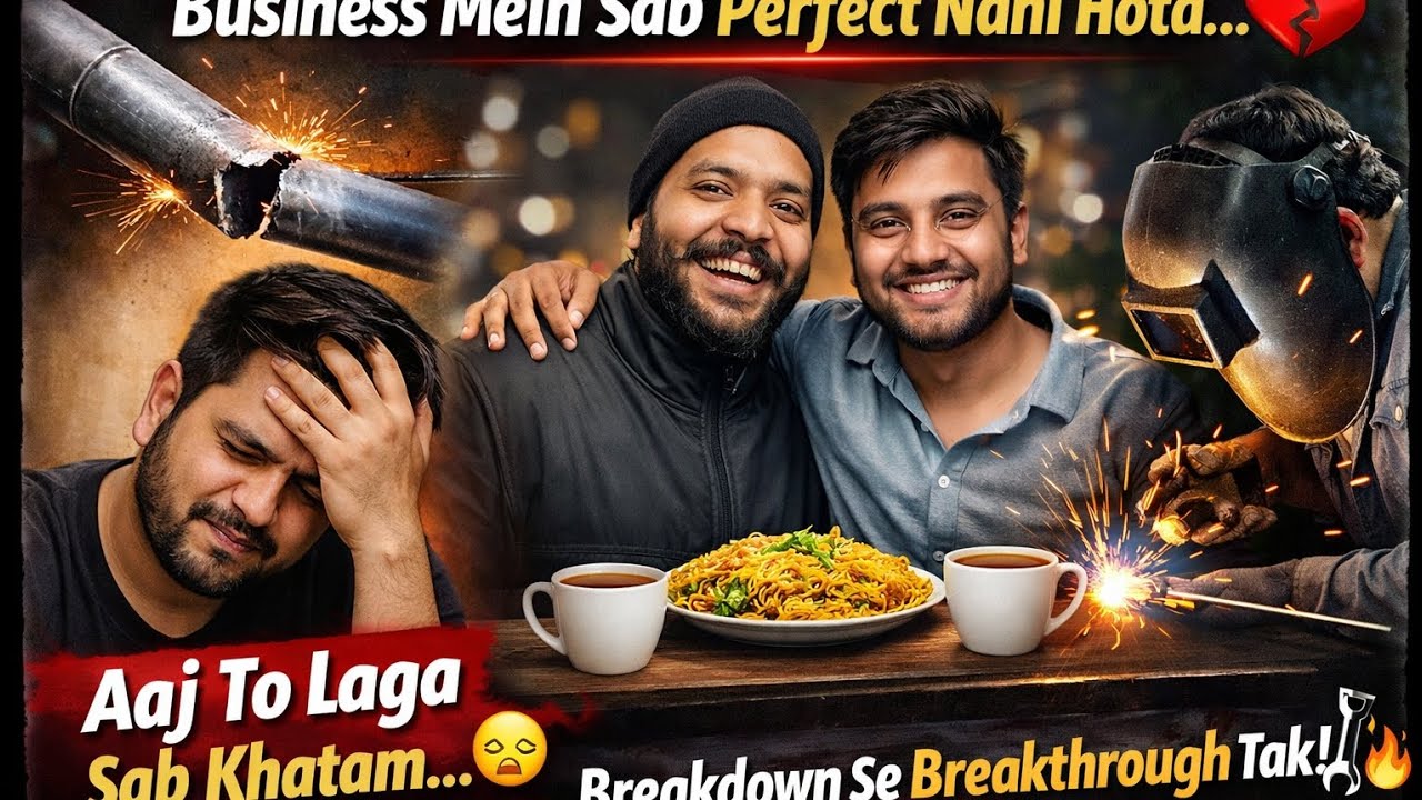 Business Mein Sab Perfect Nahi Hota… 💔 | Breakdown Se Breakthrough Tak 🔧🔥