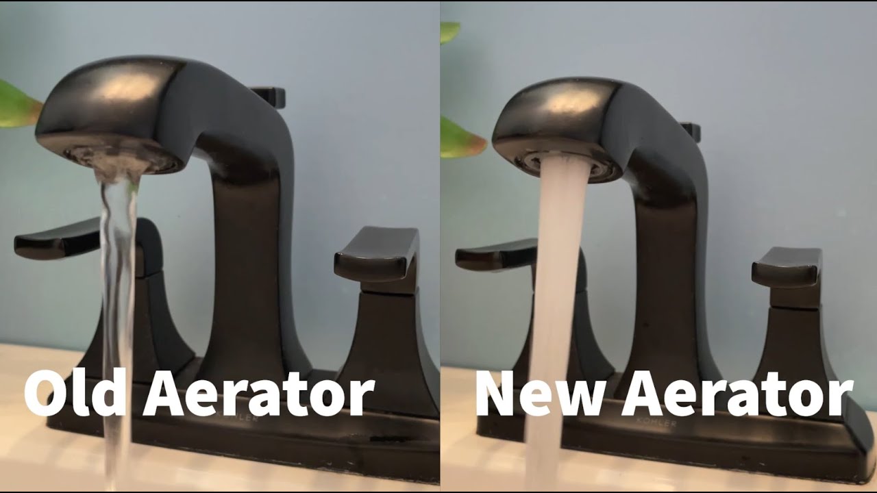 Low Faucet Water Pressure? Replace the Aerator!