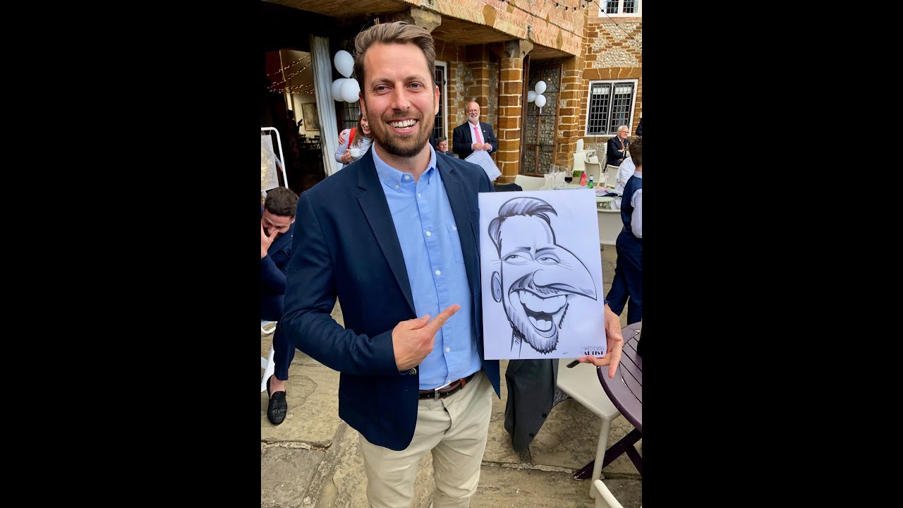 Three minute caricature