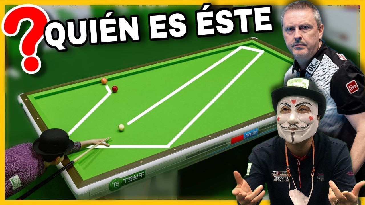 💥 El HACKER del BILLAR que SORPRENDIÓ a FREDERIC CAUDRON en 3 BANDAS