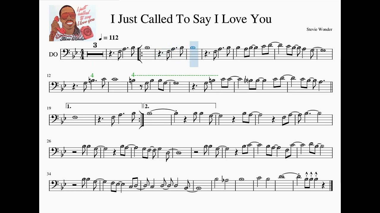 C 3 I Just Called To Say I Love You Stevie Wonder