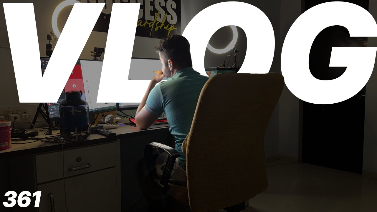 Kam , College aur Content ! Daily Vlog 361
