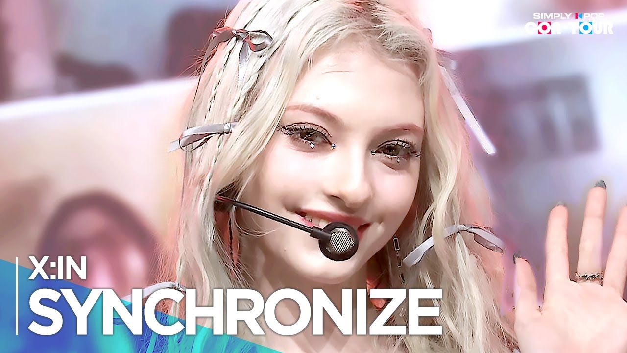 [Simply K-Pop CON-TOUR] X:IN(엑신) - 'SYNCHRONIZE' _ Ep.587 | [4K]