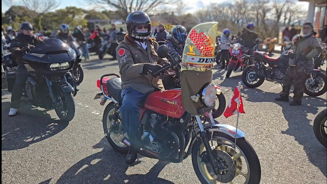 2026年一本松ニューイヤーミーティングに行って来ました  350SS  250SS  GT380  Z250FT   CB750F  Z400FX   ホーク等