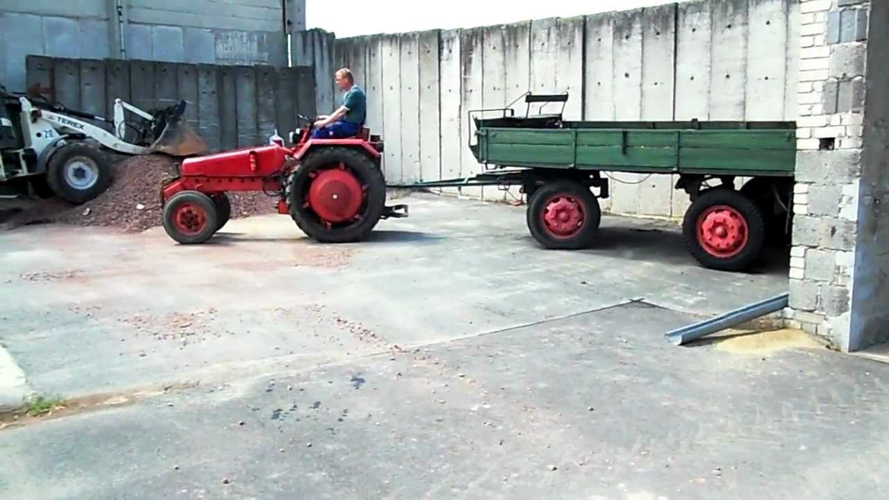 Hopfentraktor RS 56/1 mit H&auml;nger