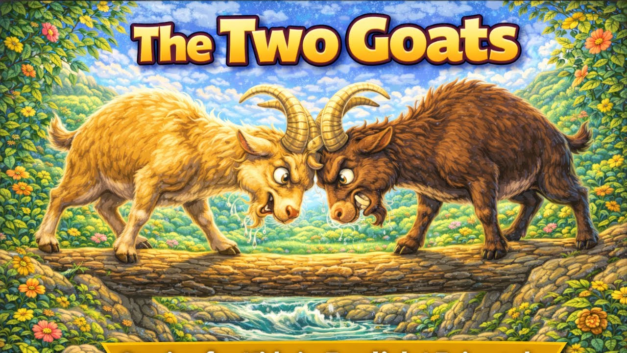 The Two Goats | Stories for Kids in English | Fairy tale