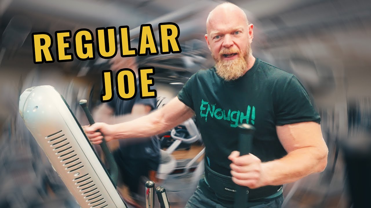 When Strongman goes to a regular gym - Svensson pass!