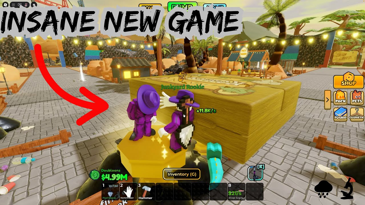 Играю в DUMP (НОВАЯ ИГРА ROBLOX)
