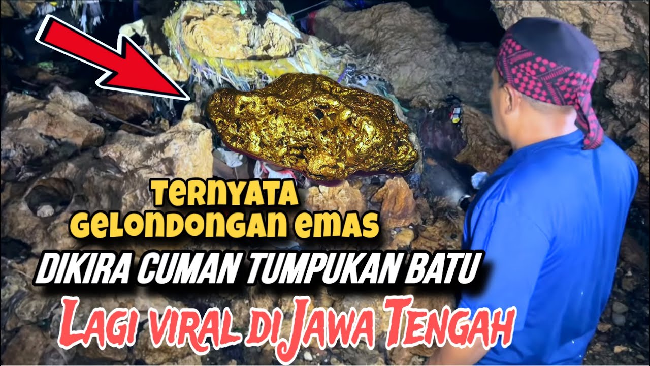 Kang Tarto Hampir Pingsan Melihat Gelondongan Emas Didepannya, LAGI VIRAL DI JAWA TENGAH