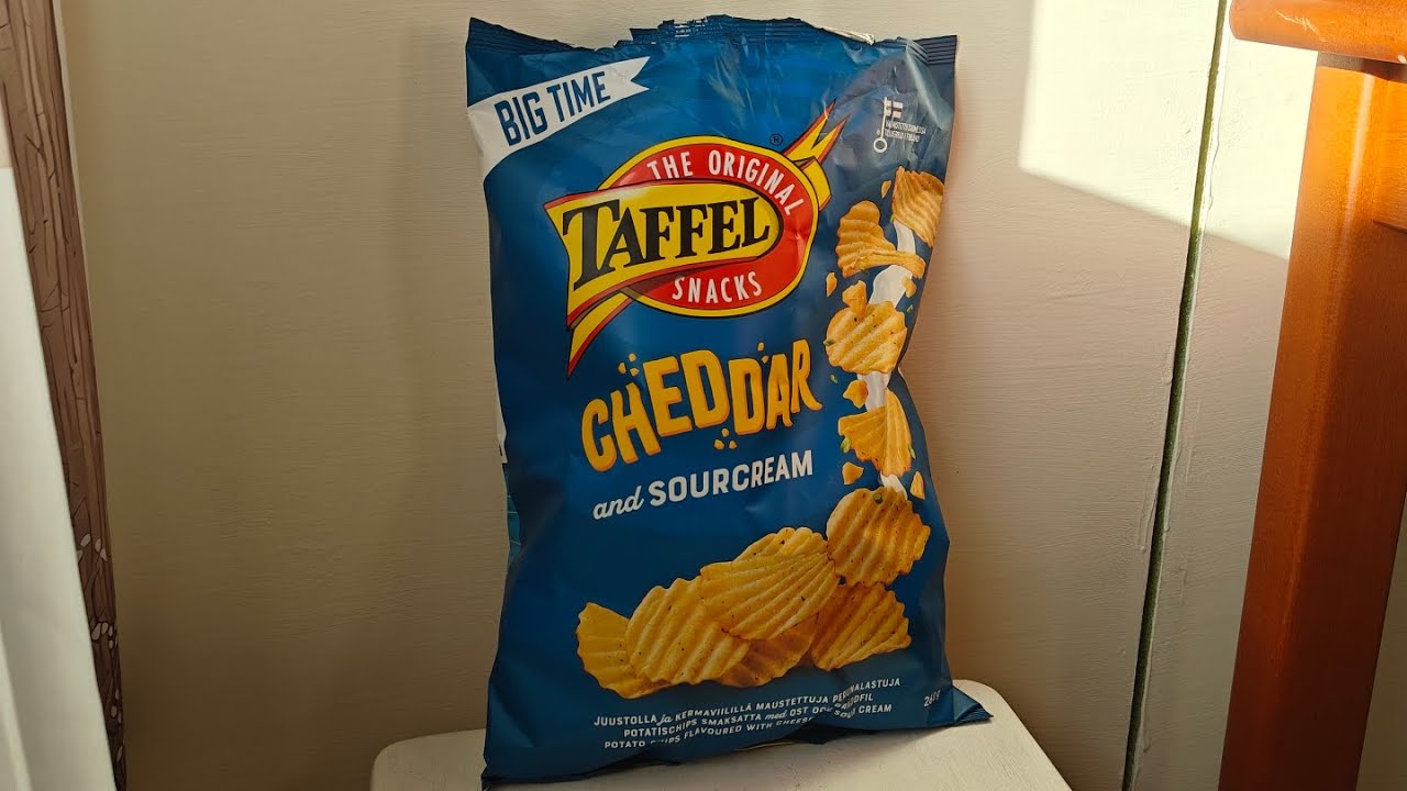 Taffelin Cheddar and Sourcream #makutesti #uutuus 