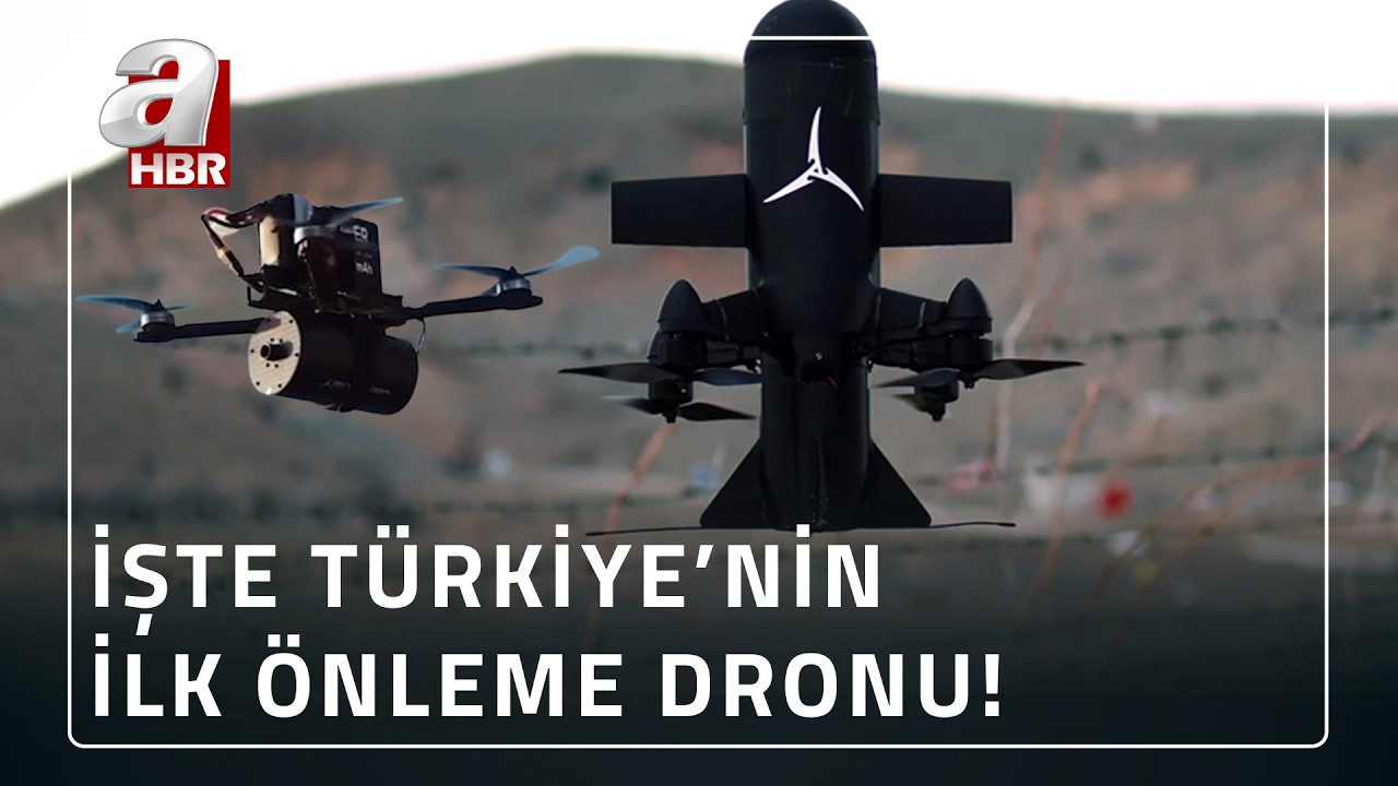 İşte T&uuml;rkiye'nin ilk &ouml;nleme dronu: Skaydagger Hunter!  | A Haber