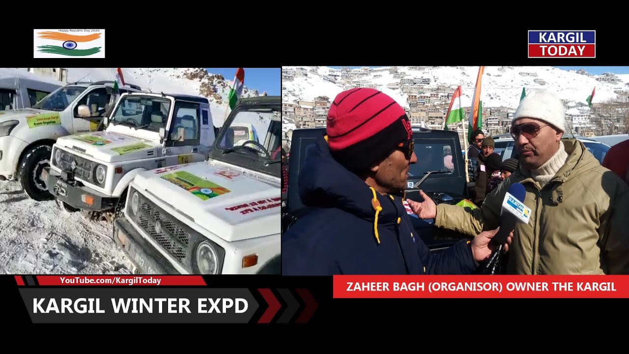 4&times;4 Rally | Kargil Winter Expedition | 26 Jan | Kargil Today