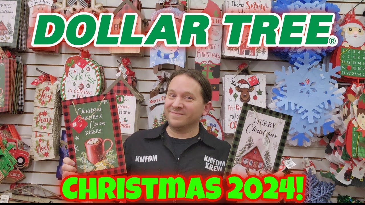 РОЖДЕСТВО 2024 В DOLLAR TREE — ЧИППЕВА, ПЕНСИЛЬВАНИЯ