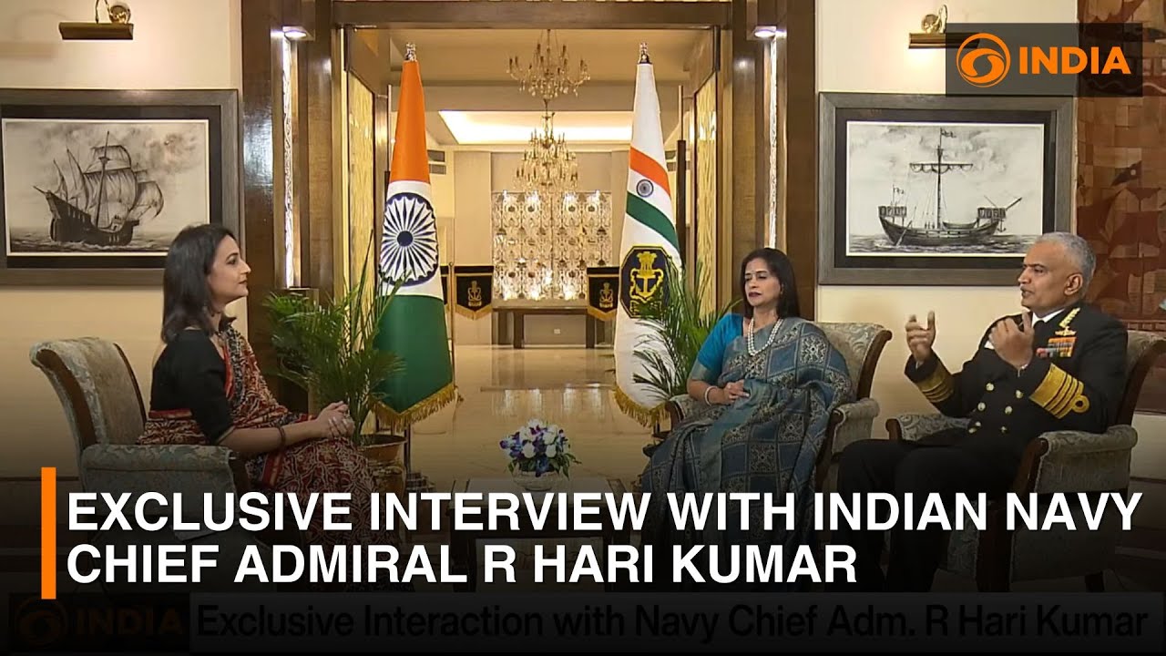 Exclusive Interview with Indian Navy Chief Admiral R Hari Kumar