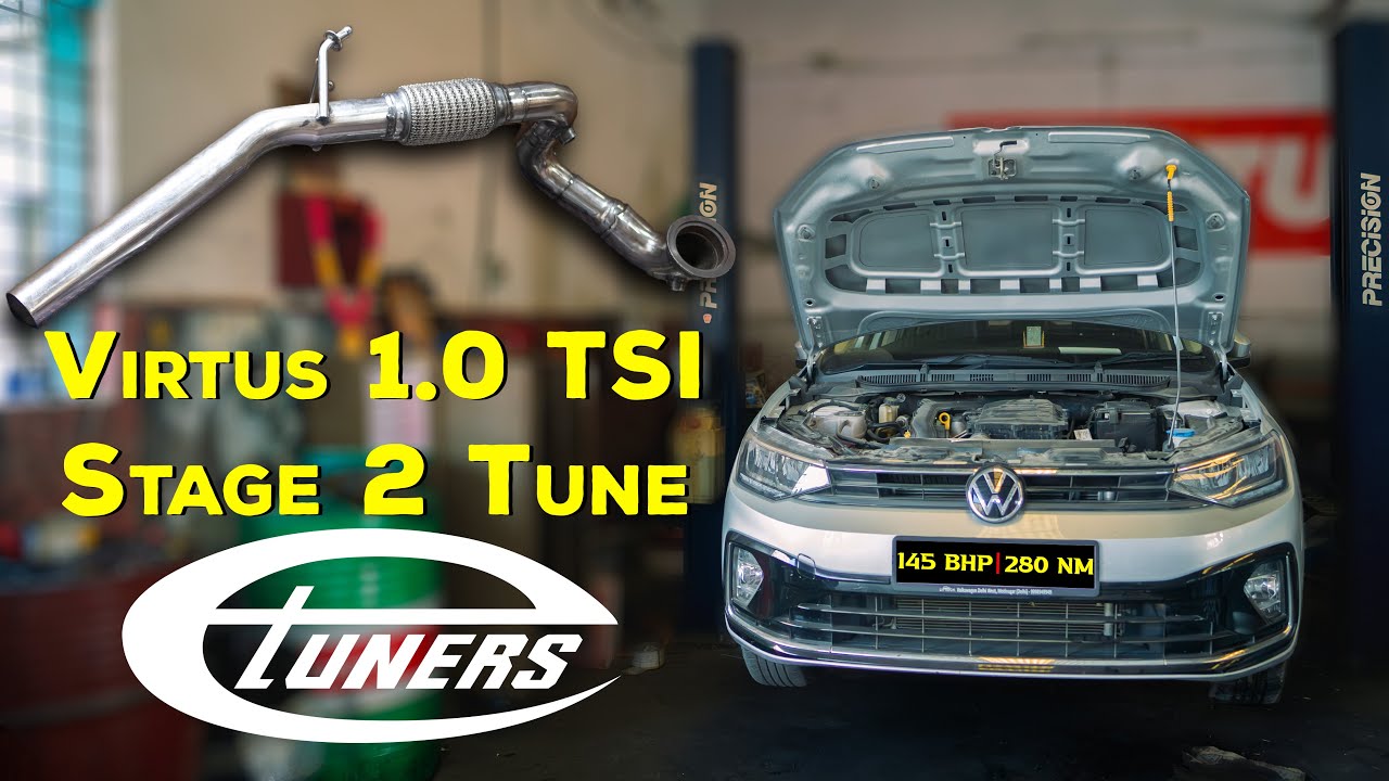 Stage 2 VW Virtus 1.0 TSI  | Etuners Greece | Dragstar MotoVlogs | #remap #tuning #vlog #cartun #vw