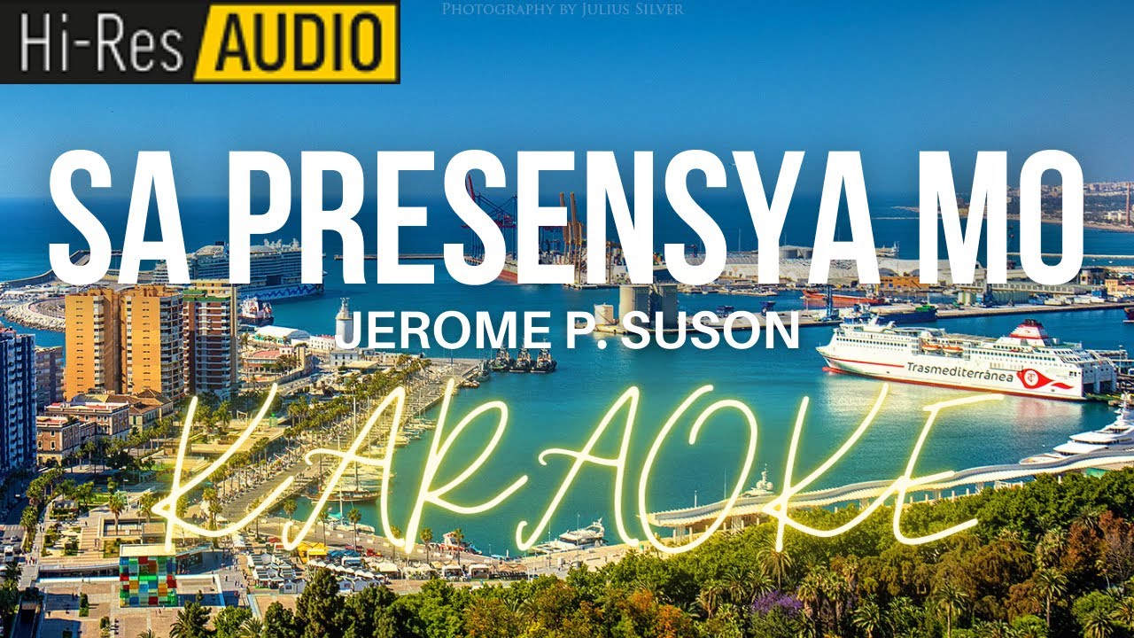 Sa Presensya Mo-Jerome Suson | Karaoke | Minus-One