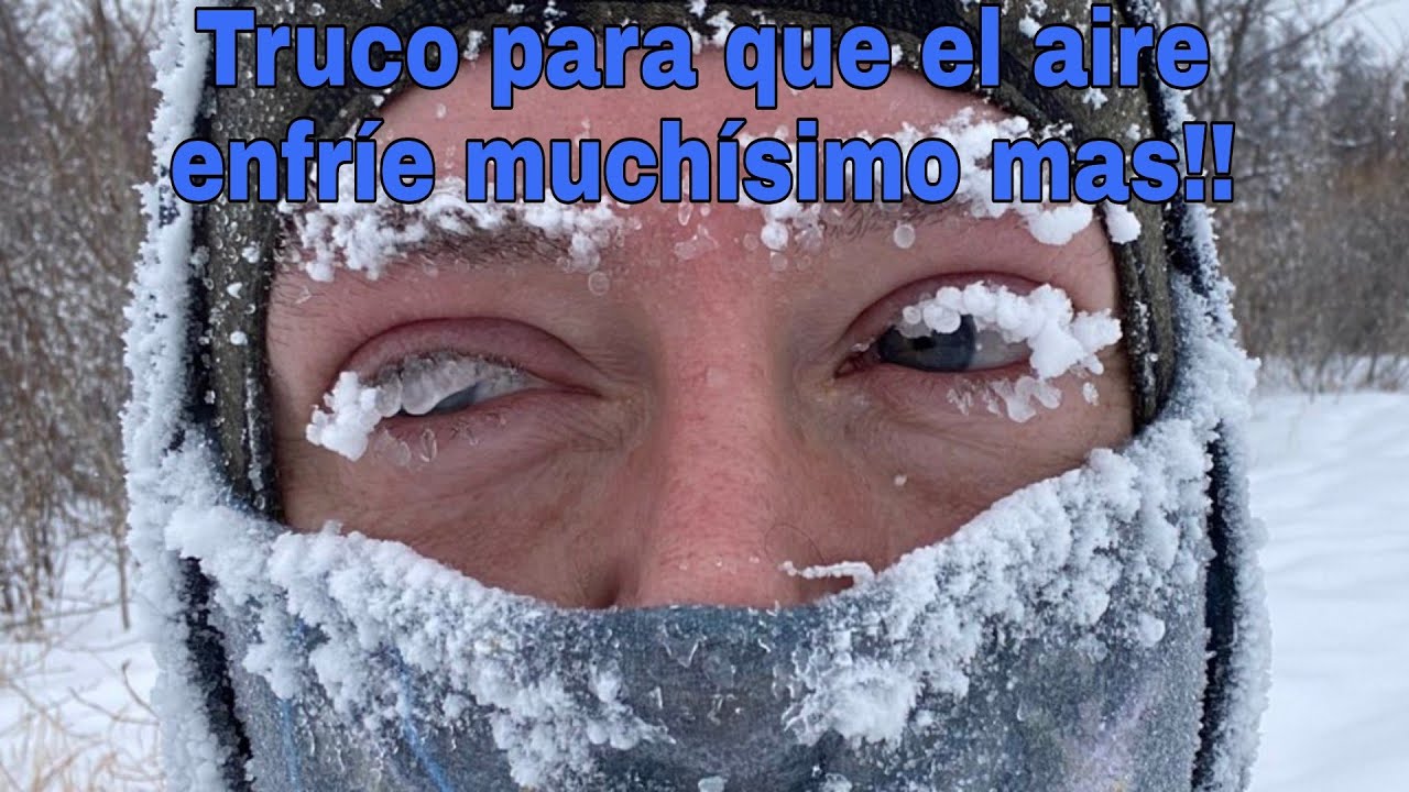 Con este truco el aire enfríara muchiisimo mas! me lo agradecerá....